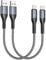 BLACKSYNCZE USB C Kabel Kurz 3.1A 2Stück 0.3M Schnellladung, USB Typ C Ladekabel Nylon Geflochten USB C Schnellladekabel für Samsung Galaxy S23 S22 S21 S10 S9, Note 20 10, Huawei P50 P40, Pixel 7