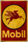 LUCKYLINDE Blechschild passend für 76 Fans, Deko Werkstatt, Garagen Tankstelle Rallye Auto Oldtimer Schild 20 x 30 cm (Mobil)