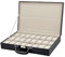 MOBAAK Uhrenbox Uhrenkasten Uhrenbox Mit 24 Gittern, PU-Leder, Uhrenaufbewahrungskoffer, Großer Raum, Uhrenaufbewahrungsbox, Schmuck-Organizer Uhrenaufbewahrung