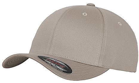 Flexfit Caps Wooly Combed Cap Delta Tartan Glen Unisex Cap Baseball XXS-XXL Basecap Mütze, L-XL, 1x Silber & 1x HL-Kauf Notizblock