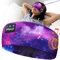 TPfocus Sleep Headphone Headband Bluetooth Soft Headphones for Sleeping|Sports with Thin Speakers, Wireless Music Earphones Tech Sleep Gifts for Men Women Yoga/Meditation (Purple - Starry Night)