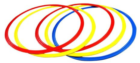 Baoblaze Agility Training Rings Home Gym Agility Footwork Training Portable Durable for Adults Athlete Soccer Trainer Rugby Basketball