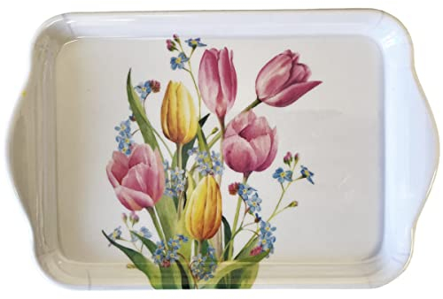 Mini Plateau Vide Poche rectangulaire Tulipes