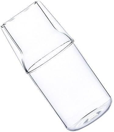 LIFKOME 1 Set Pentola alta in borosilicato brocche di mimosa bollitore per tè freddo bottiglia di conservazione del succo di frutta bollitore in resistente al freddo Bicchiere
