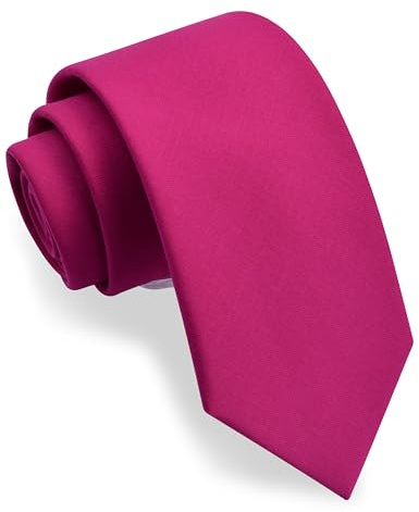 Gusleson 3.15（8cm） Solid Necktie Tartan Woven TR Material Tie + Gift Box