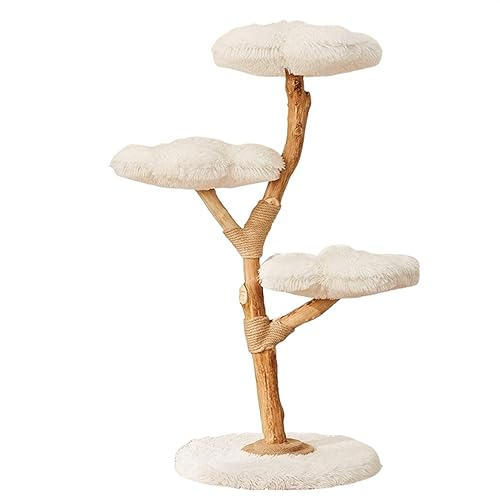 Árbol de Gatos Juguete de Madera Maciza, Marco de Escalada for Gatos pequeños, Nido for Gatos, árbol for Gatos, criadero Integrado Que no ocupa un área Rascador para Gatos