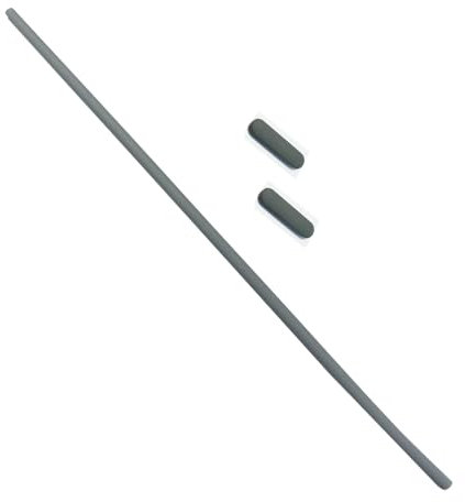 HSSDTECH Rubber Feet Strips For LENOVO ThinkBook 15 G2 ARE 20VG, ITL 20VE, ACL 21A4, ITL 21A5, IAP 21DJ Laptop Bottom Case Nonskid Silicone Bumper Rubber Foot Strips