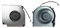 Power4Laptops Ersatz Notebook Lüfter (Paar) kompatibel mit Gigabyte G5 KD