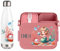 wolga-kreativ Set personalisierte Lunchbox und Trinkflasche für Mädchen Meerjungfrau Meer - Bento Box mit Fächern und Unterteilungen – Brotdose für Schule und Kindergarten