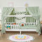 ALAVYA HOME® Hausbett 80x160 cm Cloud mit Matratze und 3-TLG DEKO Set Khaki, inkl. Buchablage Rausfallschutz und Lattenrost, Liegefläche 160x80 cm FSC zertifizierter, für Mädchen und Jungen