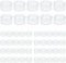 Lot de 50 petits pots à cosmétiques vides en plastique de 5 ml avec couvercles transparents, petits pots ronds transparents pour le stockage de crèmes