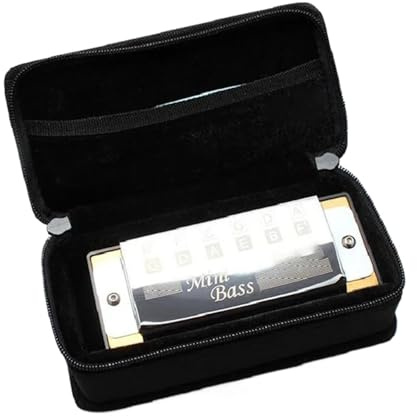 Mundharmonika Bass-Mundharmonika Silber Armonica Professional