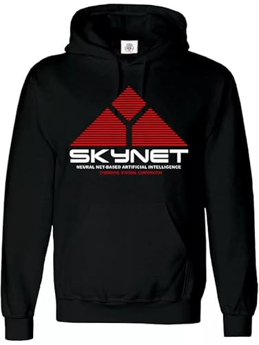 Trend Gear New Skynet Vintage Hoody Sweatshirt Cyberdyne Retro Terminator Classic Hood