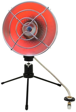 Tragbare GasHeizung GasHeizstrahler Mit Piezo-Zündung Winter Outdoor Heizung Camping Gasheizung Zeltheizung Außenwärmer Terrassenheizung Heizofen FürAngeln, Wandern, Jagd, Rucksackreisen