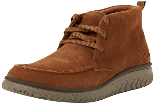 Clarks RelaxLite Moc Mens Cola Suede, 10