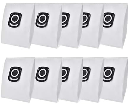 Sac À Poussière De Rechange, Compatible Avec Rowenta, Compatible Avec Les Aspirateurs Hygiene +, ZR200520, ZR200540, ZR200720, ZR200920 (RO64xx, RO63xx, RO68xx, RO39xx)(10PCS)