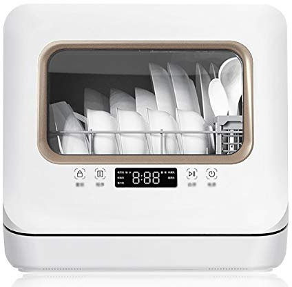 Lavastoviglie portatile completamente automatica compatta per piccole cucine salvaspazio