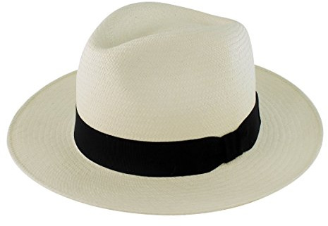 Failsworth Millinery Snap Brim Panama Hat, Size: Small Natural