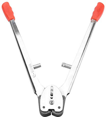 Máquina de flejado de flejes de fleje de acero pesado manual de alicates para sellador de tensor de correa de plástico Sellado a mano Embalaje