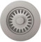 BLANCO, Concrete Gray 442758 SILGRANIT - Colador de cesta de drenaje de cocina, 3.5 pulgadas