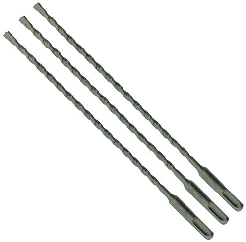 3 x SabreCut SDSD6_3 6mm x 310mm PGM-zugelassene SDS Plus-Bohrer für Stein Beton Ziegel