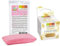 Pasta di zucchero Rosa 100 g + Glitter alimentare oro