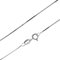 SilverAmber Jewellery Collana Donna a catena sottile in argento 925 - serpente quadrato (square snake - 0.7 mm) - 62 cm, vari stili e misure prodotto in Italia GCH00424