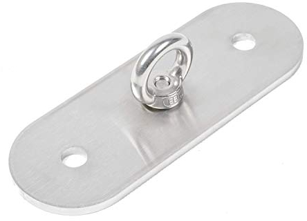 Stabile Decken- & Wandhalterung für Sonnensegel, Hängesessel, Hängematte etc. aus Edelstahl V2A (ohne Befestigungsmaterial)