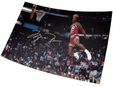 Michael Jordan – Posterdruck, Größe 28 cm x 43 cm, 280 mm x 430 mm, Geschenk, dekorativer Druck