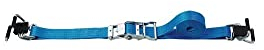 Zurrgurt DIN EN 12195-2 L.4m B.50mm m.Ratsche+Bordwandkralle LC U PROMAT