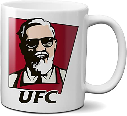 Mugtime (TM) - UFC Connor McGregor KFC Classic Funny Tea Coffee Quote Mug Cup Ceramic 330ml 11oz