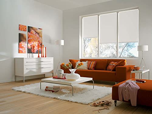 Sunlines Smart Style Elektrisches Rollo, Polyester, Weiß, 70 x 180 cm
