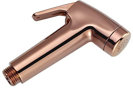 WPHH Rose Gold Bidet Handbrauser, Kunststoff ABS Bidet Toilette Sprüher, Wandmontage Badezimmer Bidet Sprayer Kit, Kaltwasser-Bidet Armaturen,A
