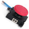 Shanrya Levetta per Pollice, Comoda Sostituzione del Joystick Portatile Resistente all'Usura Facile da sostituire per Il Controller Joycon Switch(Rosso)