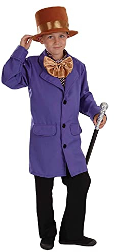 Fun Shack Costume Chocolaterie Enfant, Déguisement Film Carnaval, Tenue Cinéma Enfant, M