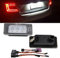 NP 2 Stück Led Kennzeichenbeleuchtung CANbus für S-Koda O-ctavia Sedan Rapid für F-abia MK2 MK3 S-uperb B6 Combi Facelift Y-eti 5L