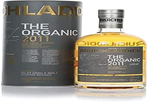 Bruichladdich THE ORGANIC Mid Coul Farms, Dalcross 2011 50% Vol. 0,7l in Tinbox