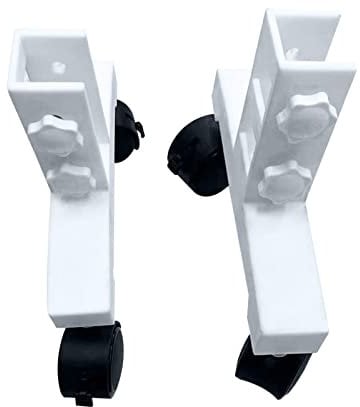 GIMOCOOL Roue Mobile, Pied Universel 360° pour Radiateurs Infrarouges, 2 Pieds pour radiateurs infrarouges adaptés à Une Utilisation Autonome de radiateurs électriques