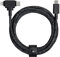 Native Union Belt Cable Duo - Cable de carga universal trenzado ultra resistente de (1,5 m) - Conectores 2 en 1 multidispositivo con certificación MFi para dispositivos Lightning y Type-C (Cosmos)