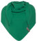 KNIT FACTORY - Liv Dreieckstuch - Tuch Schal für Damen - Weiches Musselintuch - Für Frühling und Sommer - 100% Bio-Baumwolle - Bright Green