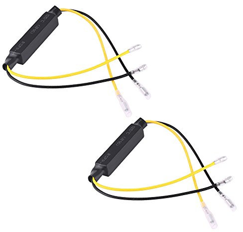 TKSE LED Lastwiderstand, 2 Stück 21W LED Leistungswiderstand Motorrad Blinkeranzeige LED Lastwiderstand Decoder Flash Blinker Fix Error
