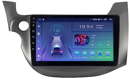 ACAVICA 2+64GB Android 14 Autoradio Navigatore Car Radio per Honda Fit Jazz 2007-2014 Touch Screen Stereo con Wireless Carplay Bluetooth WiFi DSP USB FM Controllo del Volante