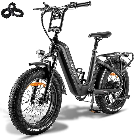 Fafrees F20 Master [ OFFIZIELL ] E Bike Damen Mountain 20 Zoll, Erwachsene E-Bike 48V/22,5AH Akku, 60N.m Fat Ebike Herren, Federsitz, Elektrofahrrad Fatbike Hydraulische Scheibenbremsen