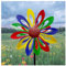 Molinillo De Viento De Girasol, 174CM Veleta Decorativa con Diseño De Girasol Rehiletes De Viento para Jardin, Patio Jardín Césped Y En Cualquier Lugar Aire Libre,Color