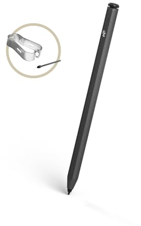 eiP Magnetic EMR Stylus with Eraser for Remarkable 2 Pen/Remarkable 2 Tablet Pen Replacement/Kindle Scribe/Wacom/Boox Note/Samsung Galaxy Tab S7/S8/S9, 4096 Pressure, No Pair or Charging Required