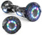 VOUUK Hoberboard 6,5-Zoll-Hoverboard mit zwei Rädern, Mit Bluetooth-Lautsprecher, Mit LED-Lichtern Geeignet für Kinder