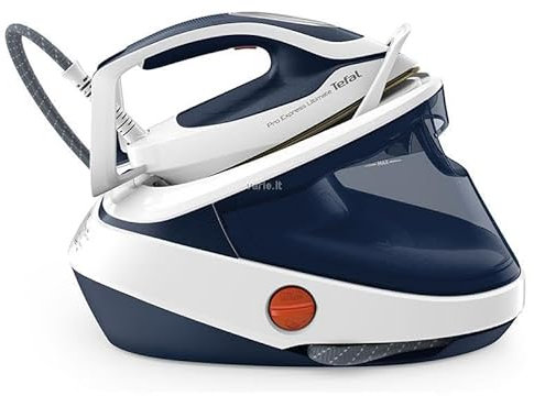 Tefal Pro Express Ultimate II GV9712 3000 W 1,2 L Durilium AirGlide soleplate Bleu, Blanc