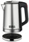 Holms & Moresby Brushed Stainless Steel Electric 2.3L Cordless Kettle (Quiet & Fast Boil 1800W, washable anti-scale filter, Pull to open hinged lid, Perfect pour spout) UK Brand