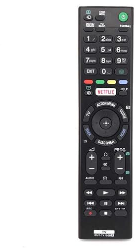 XINFUTE Telecomando di ricambio RMT-TX100D adatto per TV HD Sony KDL-50W755C KDL-50W756C KDL-55W800C KDL-55W805C KDL-43W809C KDL-75W855C