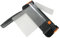 Papierschneidemaschine A4, Schneidemaschine Papier Schneidegerät Papier Cutter Mit Automatischer Sicherheit Schutz Und Seitenlineal Schneidegerät Für Papier, Fotos, Handwerksprojekt, Etikett-Orange